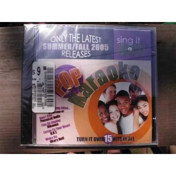 Sing It Now Pop Hits Summer/Fall 2005 Karaoke CDG - Music CD - - - Various Artists - Very Good - Sold by Sounda