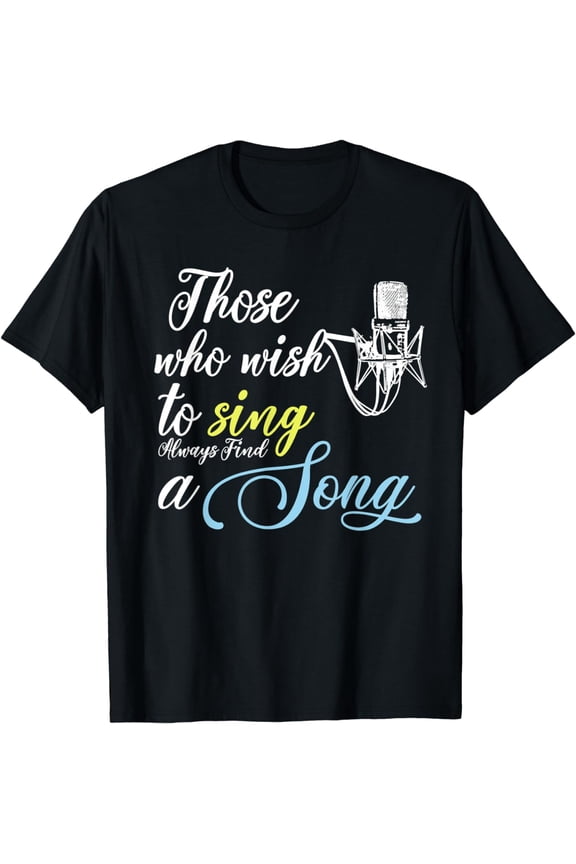 Sing Song Music Voice Microphone Karaoke T-Shirt