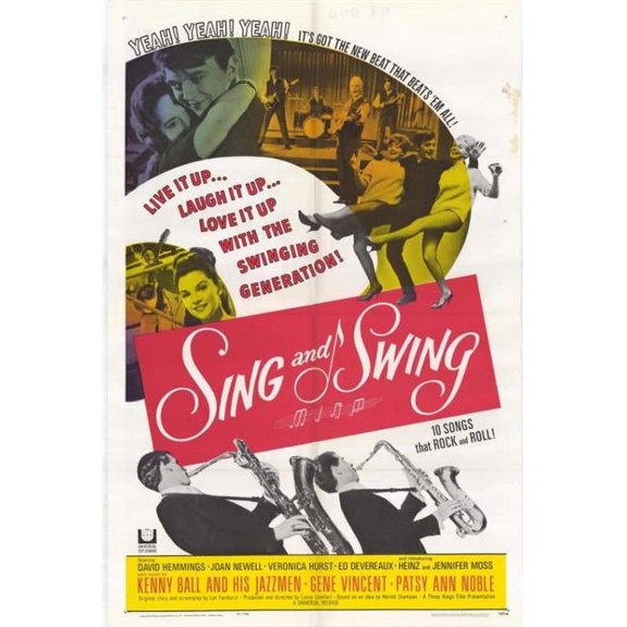 Sing & Swing Movie Poster - 27 x 40 in.