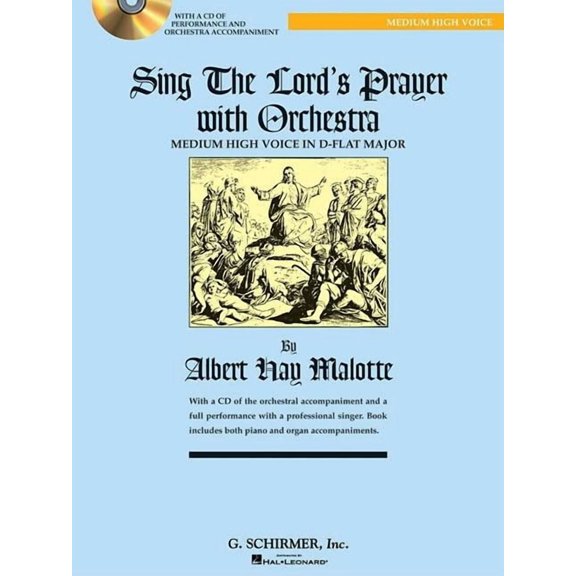 Sing The Lords Prayer with Orchestra - Medium High Voice: Medium High Voice in D-flat Major