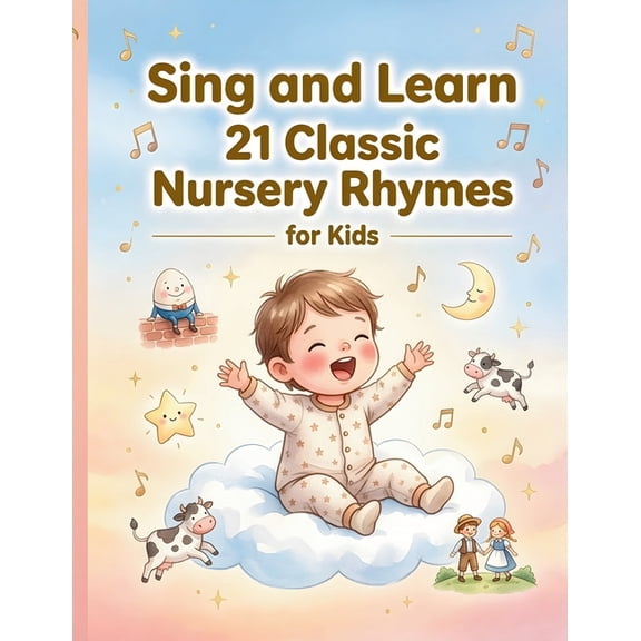 Sing & Learn: 21 Classic Nursery Rhymes for Kids., (Paperback)