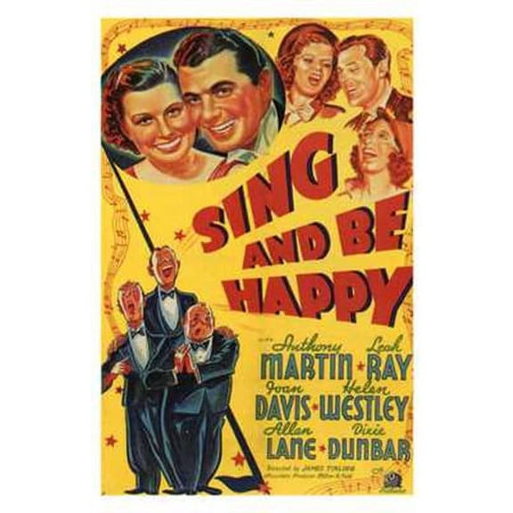Sing and Be Happy Movie Poster (11 x 17)