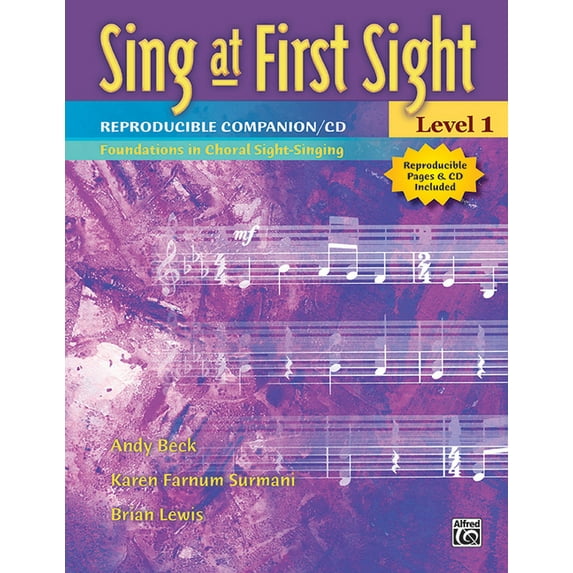 Sing at First Sight: Sing at First Sight Reproducible Companion, Bk 1: Foundations in Choral Sight-Singing, Book & CD (Paperback)
