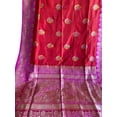 thumbnail image 1 of Singaara Women's Bridal Chilli Red Handloom Banarasi Katan Pure Silk Saree Pattu Sari, 1 of 3