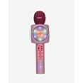 thumbnail image 1 of Singalong Bling Microphone - Wireless Karaoke Microphone with Bluetooth for Kids and Adults - Portable Microphone for Home Karaoke - Sing-Along Mic with Stereo Audio - LED Dancing Lights - Pink Bling, 1 of 8