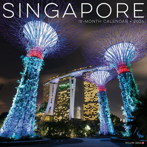 Singapore 2026 Wall Calendar, (Paperback)