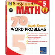 FRANK SCHAFFER PUBLICATIONS Singapore Math: 70 Must-Know Word Problems, Grade 6: Volume 4 (Paperback)