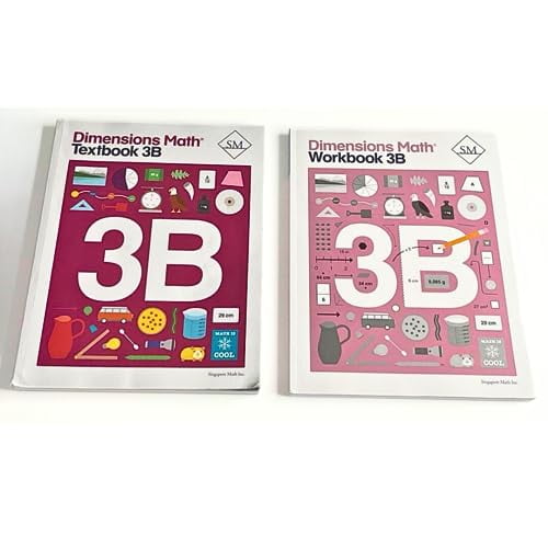 Pre-Owned Singapore Math Dimensions Math 3B Textbook and Workbook Set by Cassandra Turner (Paperback)