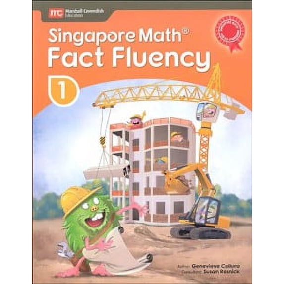 Singapore Math Fact Fluency Grade 1 - Walmart.com