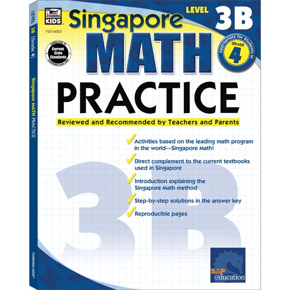Pre-Owned Math Practice, Grade 4: Volume 10 (Paperback) 0768240034 9780768240030