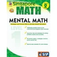 thumbnail image 1 of Pre-Owned Singapore Math – Mental Math Level 1 Workbook for 2nd Grade, Paperback, 64 Pages, Ages 7–8 with Answer Key (Paperback) 193602408X, 1 of 1