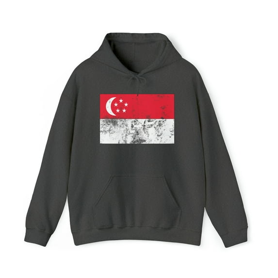 Singapore Singaporean Flag Pride Hoodie, Gifts, Hooded Sweatshirt