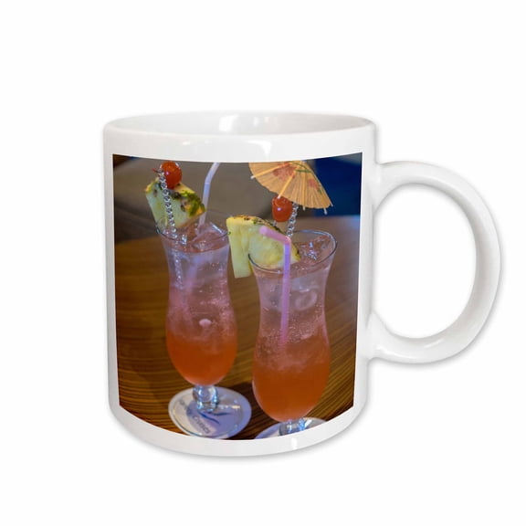 3drose, Singapore Sling, Alcoholic Beverage, 15oz Mug