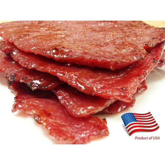 Singapore-Style Fire-Grilled Beef Jerky (Original Flavor 8 oz.) *Grilled Fresh to Your Order *Shipped the Same Day  - L.A. Times "Handmade Gift" Winner