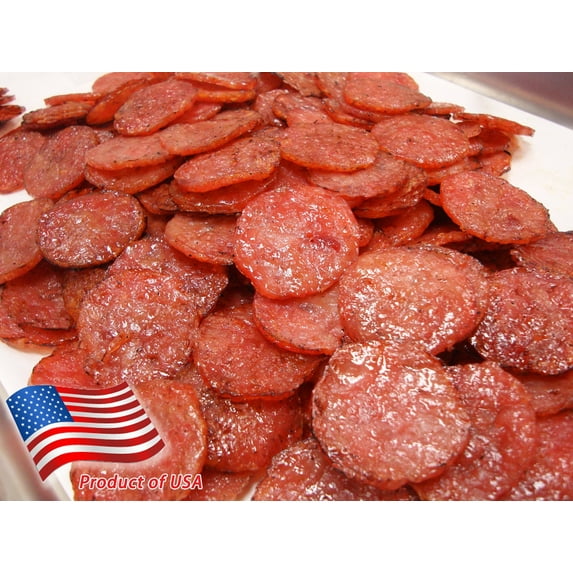 Singapore-Style Fire-Grilled Tender Pork Jerky (Original Flavor - Medallion Shaped 4 oz.) *Grilled Fresh to Your Order *Shipped the Same Day - L.A. Times "Handmade Gift" Winner