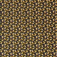 thumbnail image 1 of Singer, 100% Cotton, Candy Corn And Purple Dots On Blk, Cut by Yard, 1 of 7