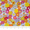 thumbnail image 1 of Singer Fabric, 100% Cotton, Sewing & Crafting, 44" Wide, Packed Retro Floral, Cut by Yard, 1 of 7