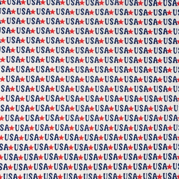 Singer, 100% Cotton, Starred Usa, Cut by Yard