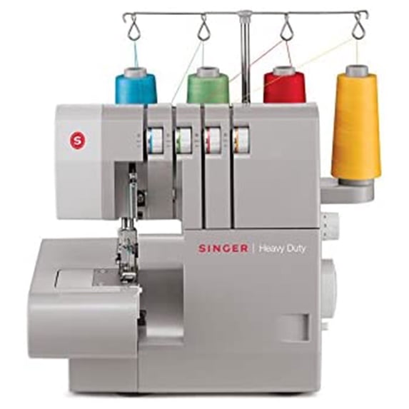 SINGER® 14HD854 Heavy Duty Serger + Accessories | 2-3-4 Thread Capability| 1300 stitches/min