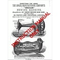 thumbnail image 1 of Singer 160 Sewing Machine/Embroidery/Serger Owners Manual Reprint, 1 of 1