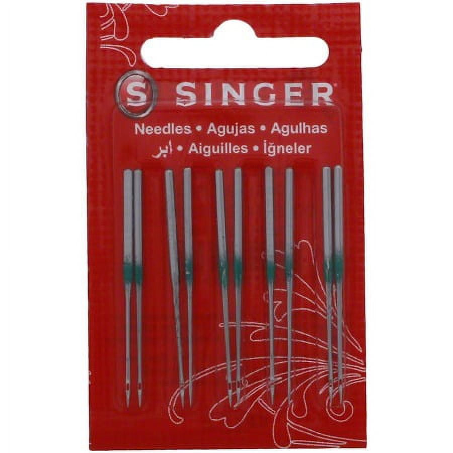 Singer 205406 Ballpoint Serger Needles Size 100/16 Heavy Duty (10pk