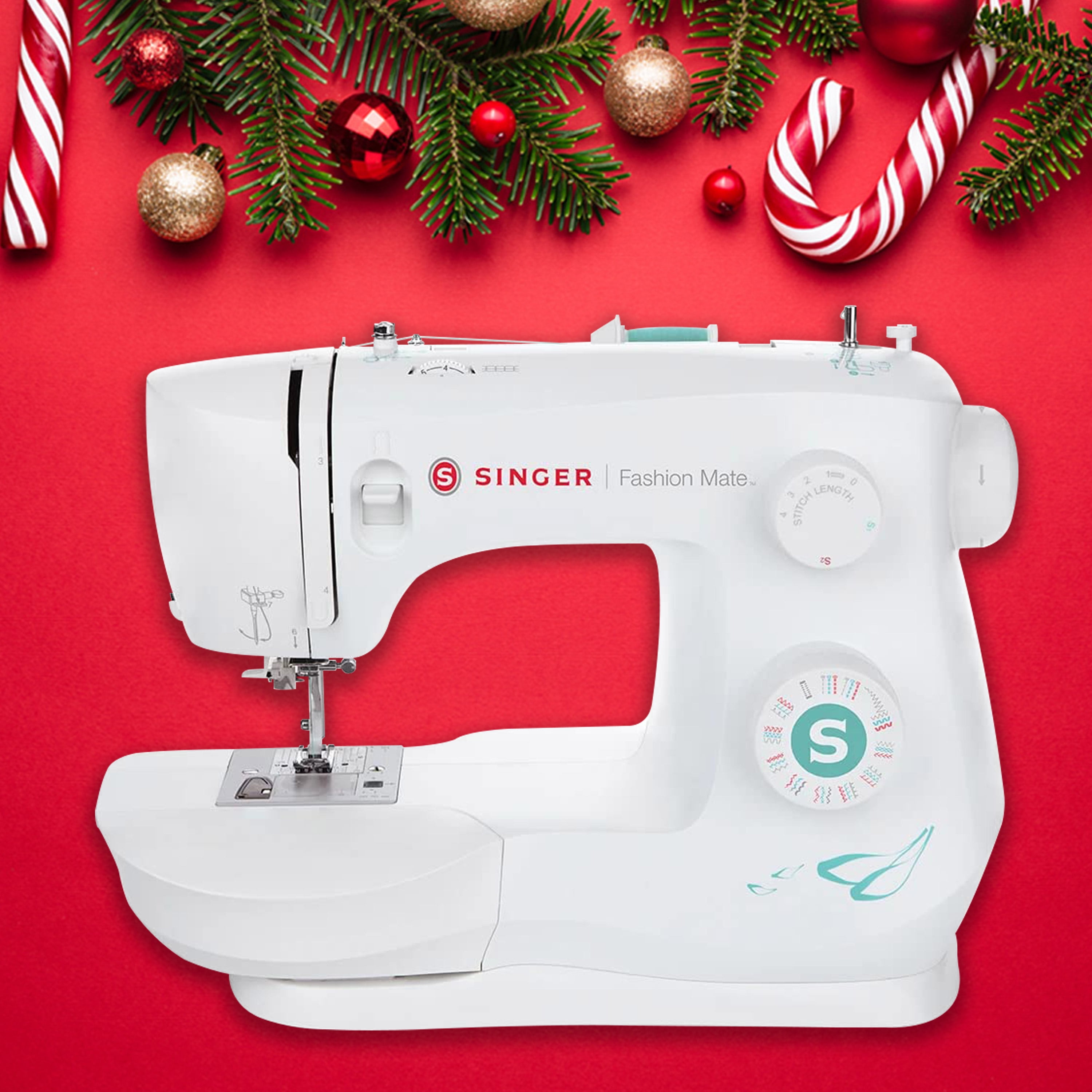 Singer® 3337 Simple™ Mechanical Sewing Machine, White