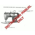 thumbnail image 1 of Singer 38U Sewing Machine/Embroidery/Serger Owners Manual Reprint, 1 of 1