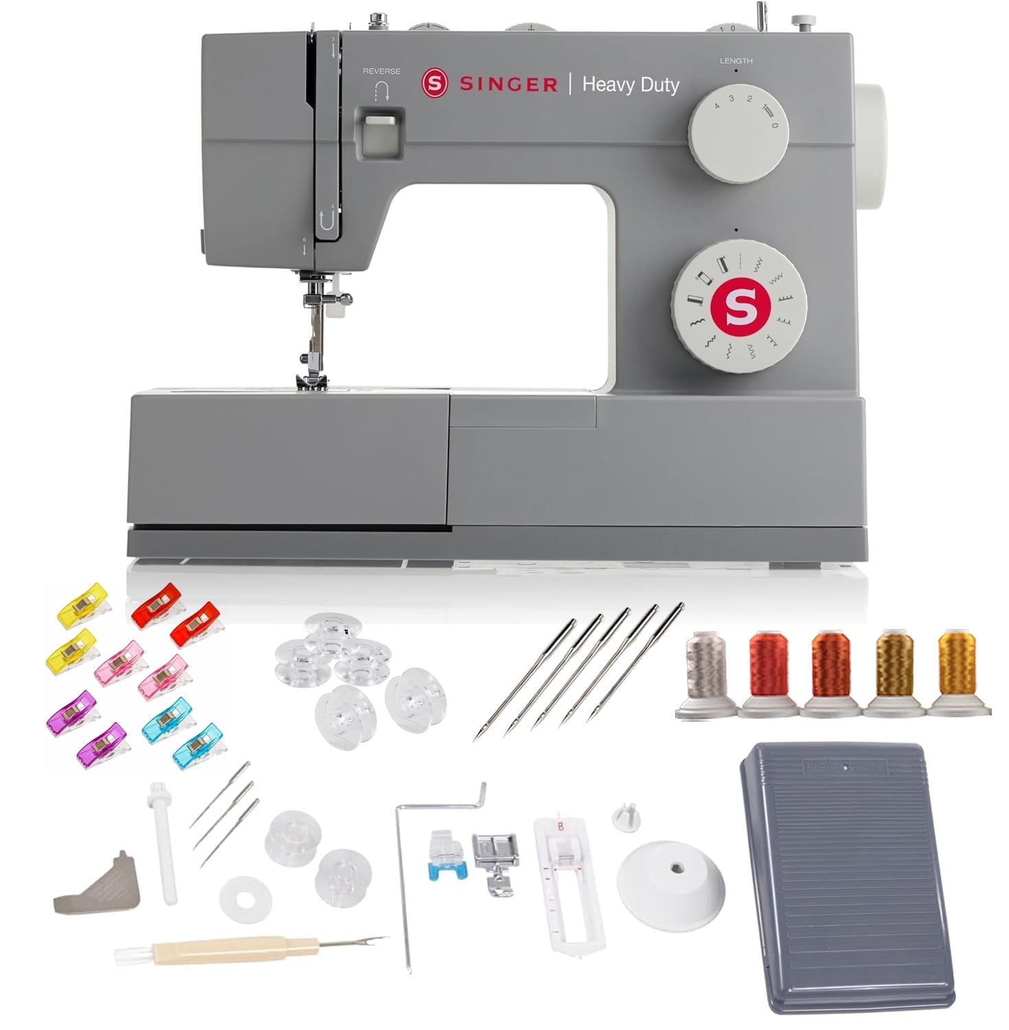 Singer 4411 Heavy Duty Mechanical Sewing Machine with Exclusive Bonus Bundle