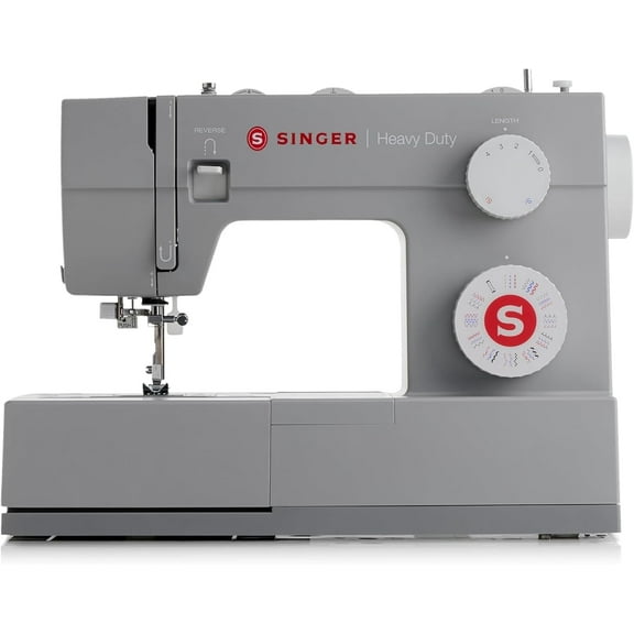 Singer 4452 Heavy Duty Sewing Machine with Bonus Low Shank Ruffler Foot 2500270