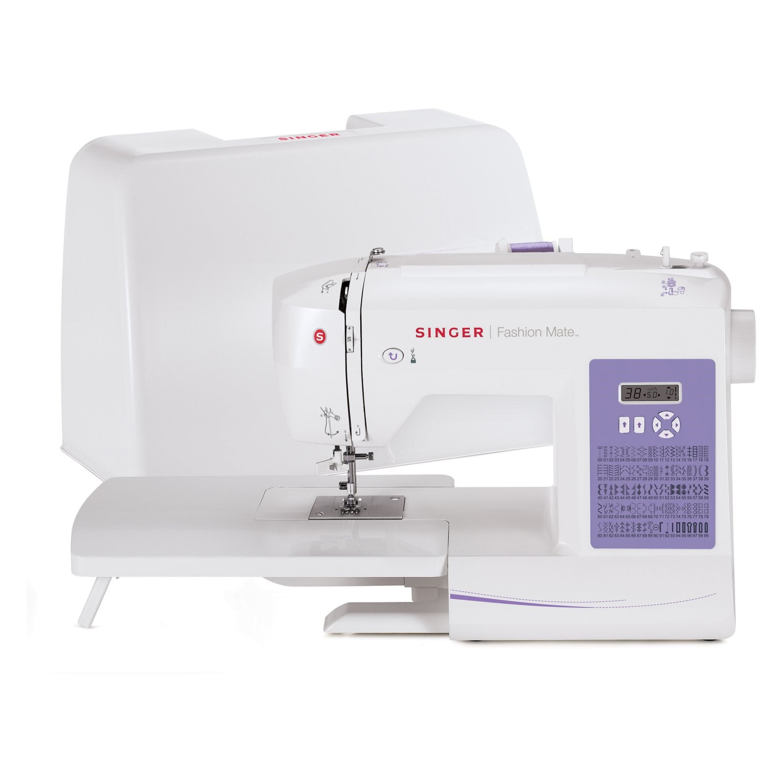 メイ Singer 5560 Fashion Mate Professional Heavy Duty Sewing Machine