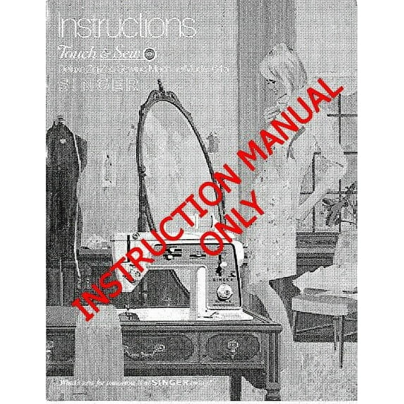 Singer 645-645E-645E3-645E6 Sewing Machine/Embroidery/Serger Owners Manual Reprint