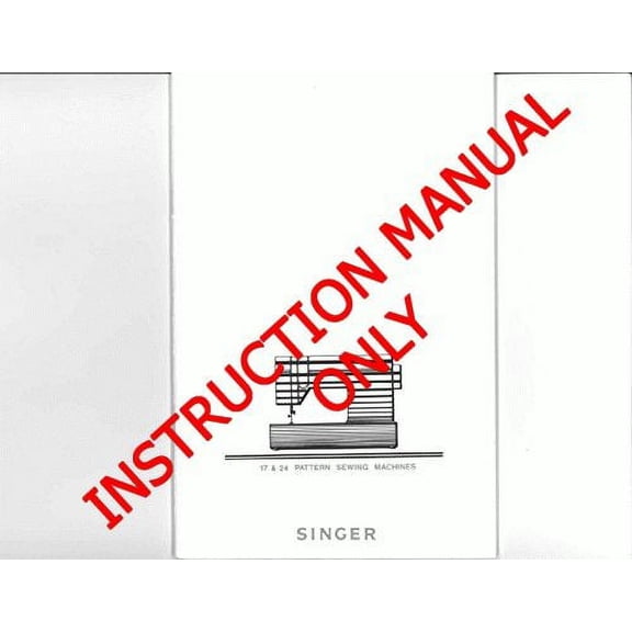Singer 7043-7057-9117-9124-9137-9417 Sewing Machine Owners Manual