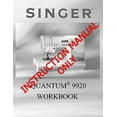 thumbnail image 1 of Singer 9920-Workbook Reprint, 1 of 1
