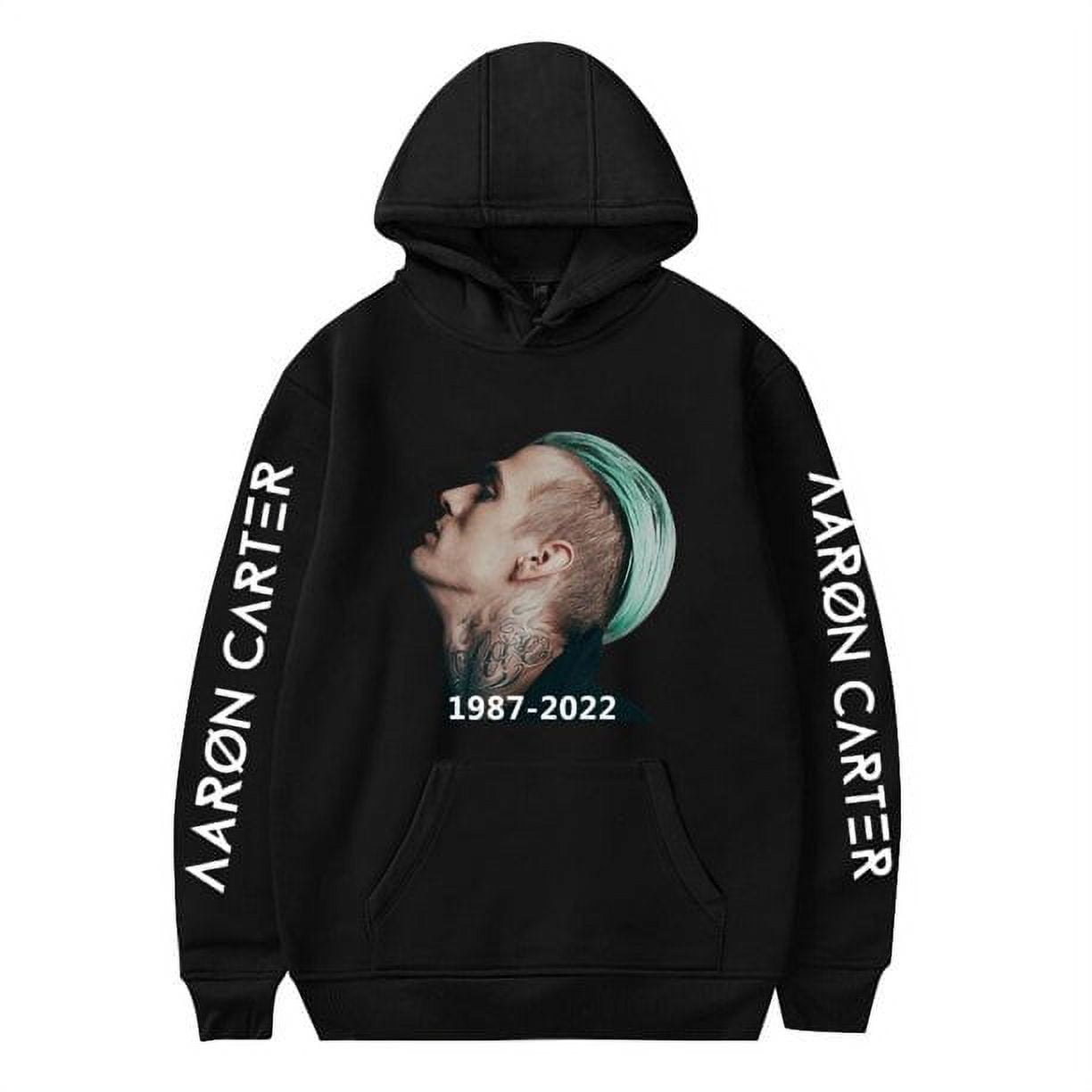 Singer Aaron Carter Hoodie 1987-2022 R.I.P Sweatshirt Streetwear Women ...