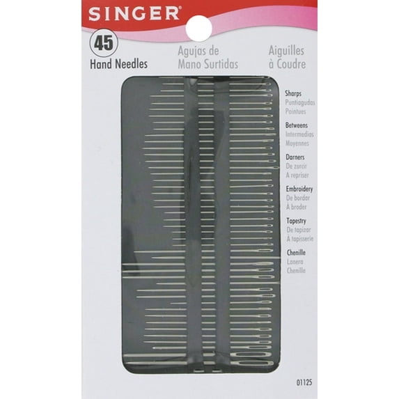 Singer Assorted Needles Assorted Needles, 45 Ct (4 pack) - Walmart.com
