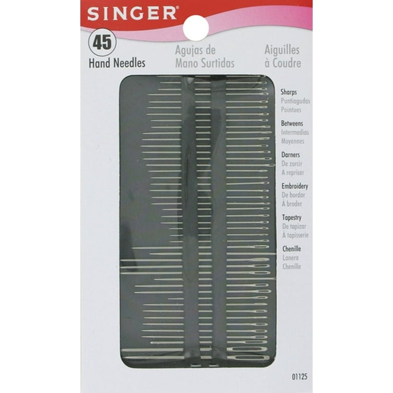 Singer Assorted Needles Assorted Needles, 45 Ct (4 pack) - Walmart.com