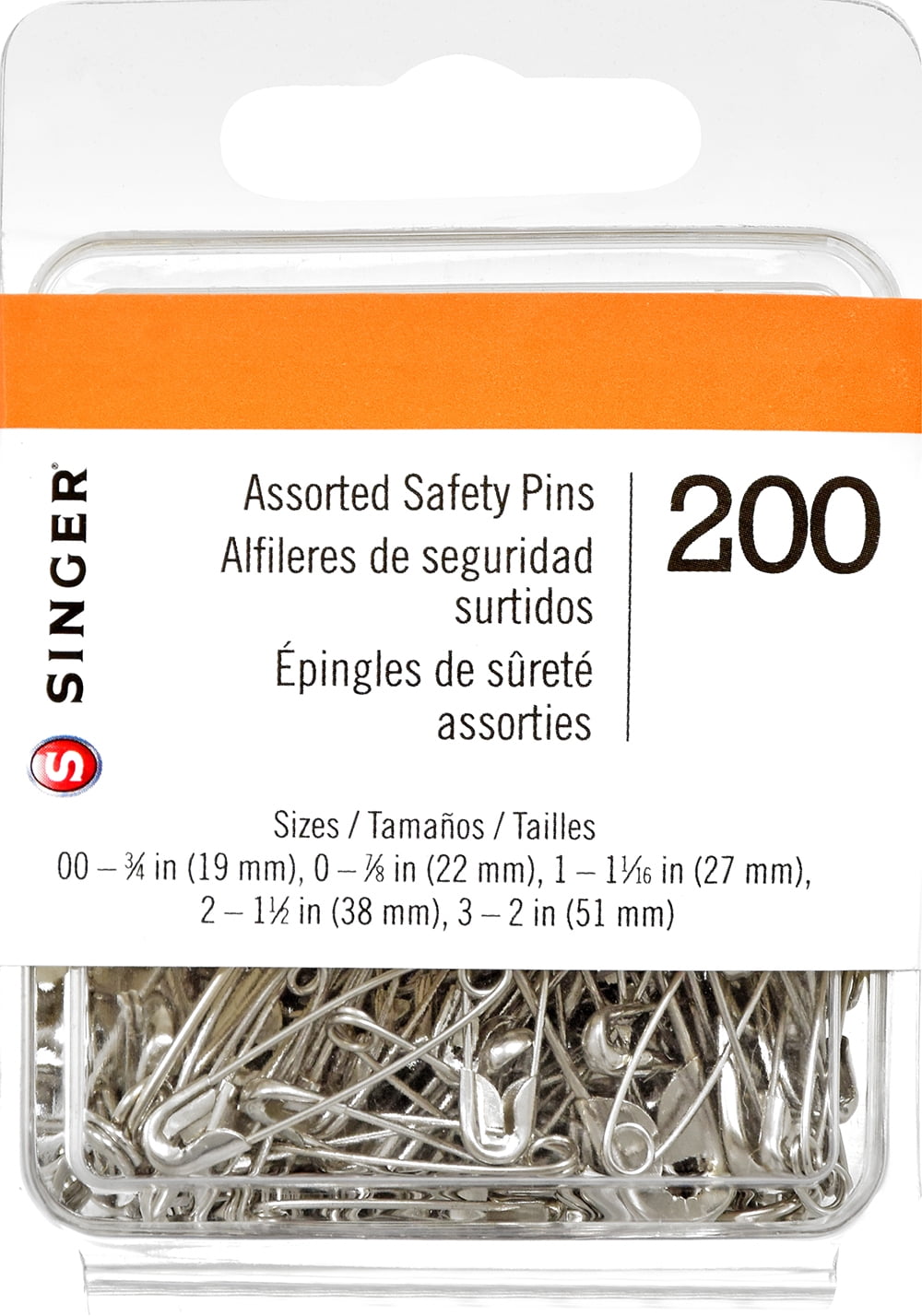 SINGER Sewing Kit 01927 / SINGER Safety Pins 00226 & Professional Style  00296
