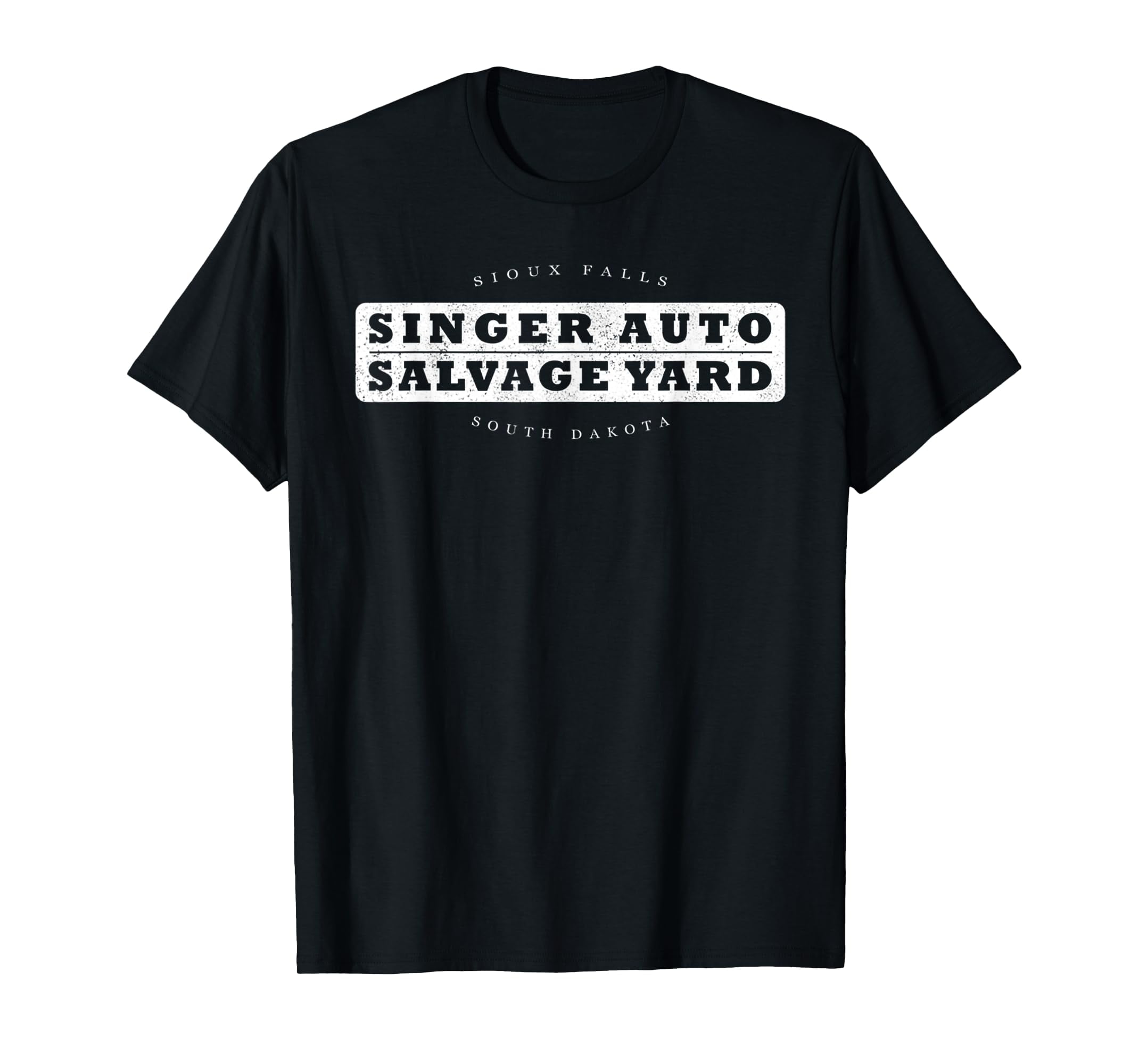 Singer Auto Salvage Yard TShirtXL