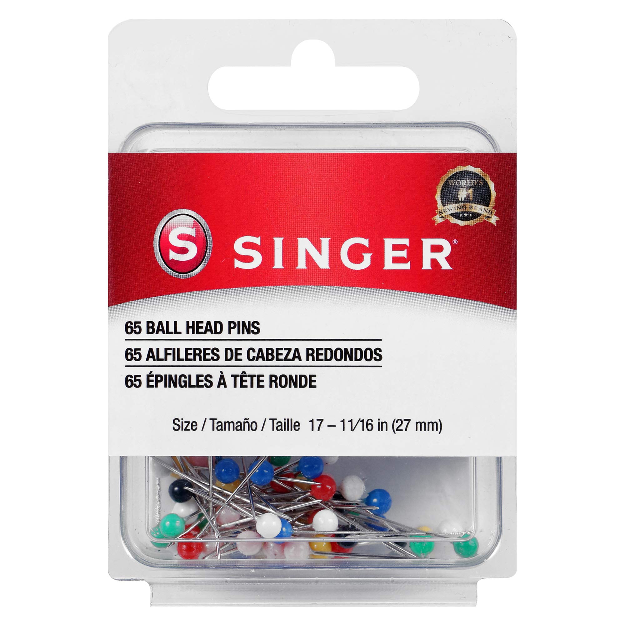 Singer Ball Head Pins (Pack of 32)