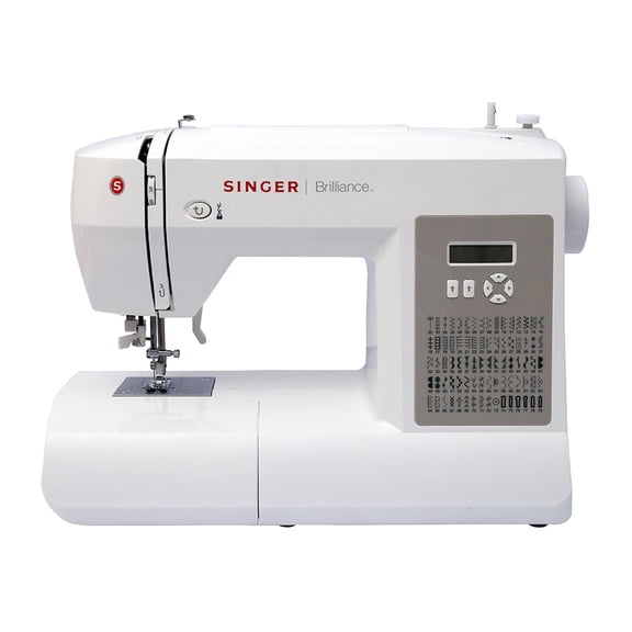 Singer Brilliance 6180 Sewing Machine with 180 Stitches and One-Step Buttonhole