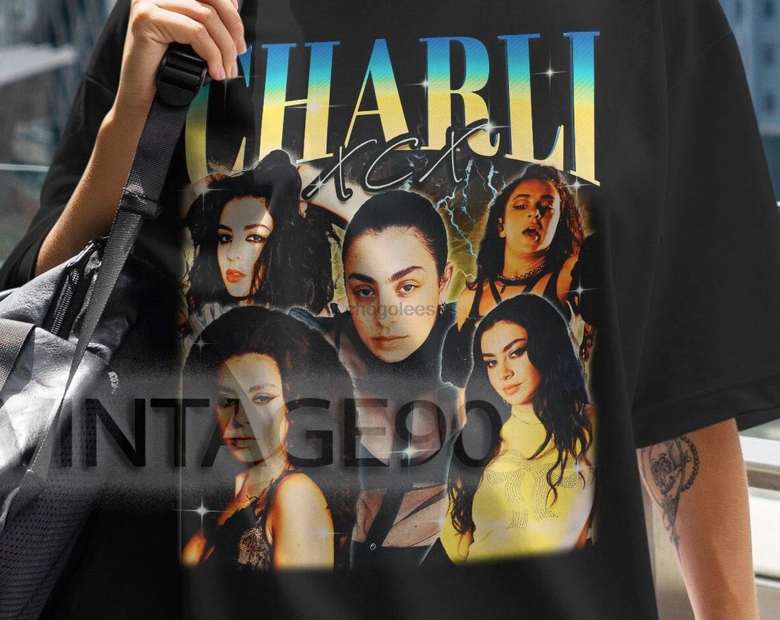 Singer CHARLI XCX Vintage Shirt Charli Xcx Homage Actor Charli Xcx ...