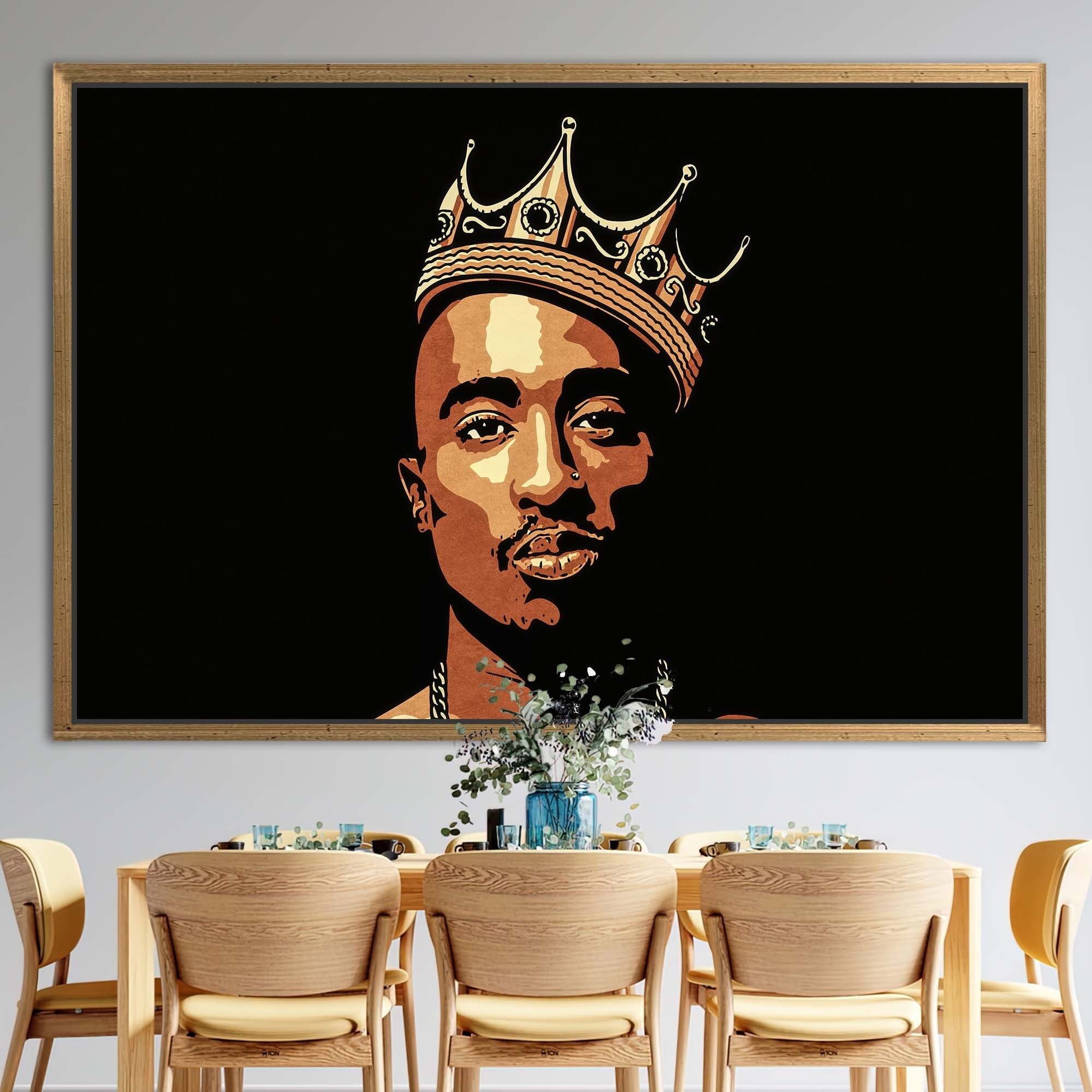 Singer Canvas, Tupac Poster, Hip Hop Artwork, Tupac Shakur, 2pac Canvas