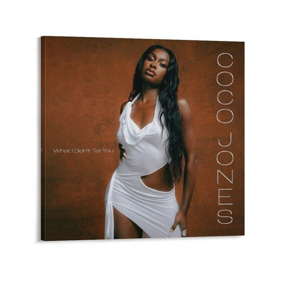 Singer Coco Jones Music Poster 1 Canvas Wall Art Prints Poster Gifts Photo Picture Painting Posters Room Decor Home Decorative 16x16inch(40x40cm)