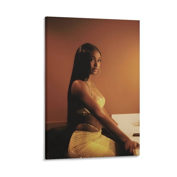 Singer Coco Jones Poster Picture Print Wall Art Picture Painting Poster Canvas Print Posters Artworks Bedroom Living Room Decor 16x24inch(40x60cm)