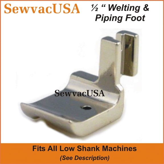 Singer Compatible 1/2 Inch Welting & Piping Foot Fits Singer Models In Description