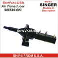 thumbnail image 1 of Singer Compatible Air Transducer 988549-003 Fits Many Singer Models See Description, 1 of 2