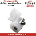 thumbnail image 1 of Singer Compatible Bobbin Winder Actuating Cam 381504 See Description For Models, 1 of 2