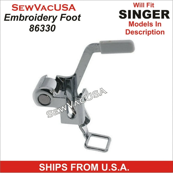 Singer Compatible Embroidery / Darning Foot 86330, 86625 See Description For Model List