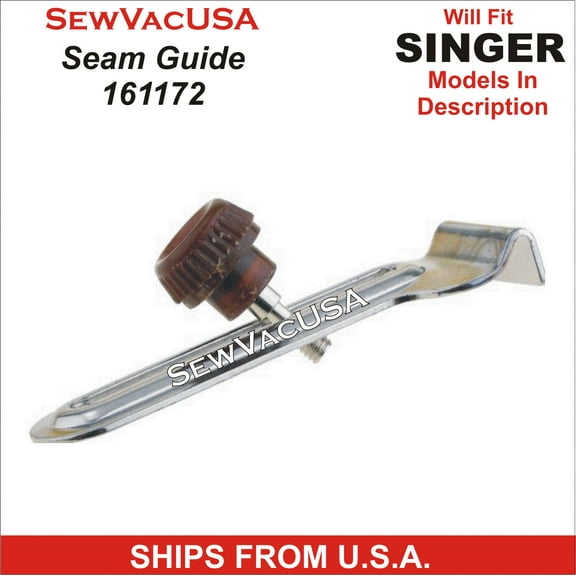 Singer Compatible Featherweight 221 & 222 Seam Guide 161172, 25527 Also Fits 301