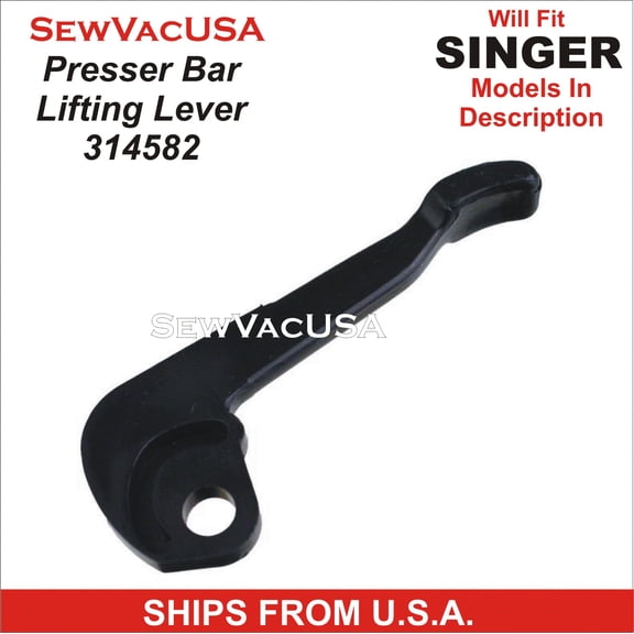 Singer Compatible Presser Bar Lifter 314582 Fits Models In Description